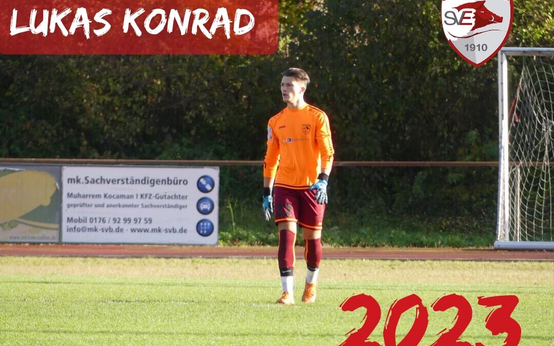 Lukas Konrad bleibt im Strutstadion